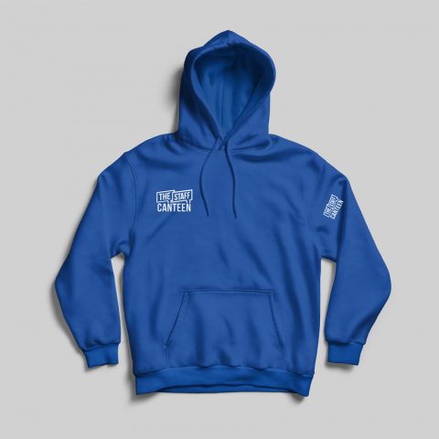 The Staff Canteen Blue Hoodie